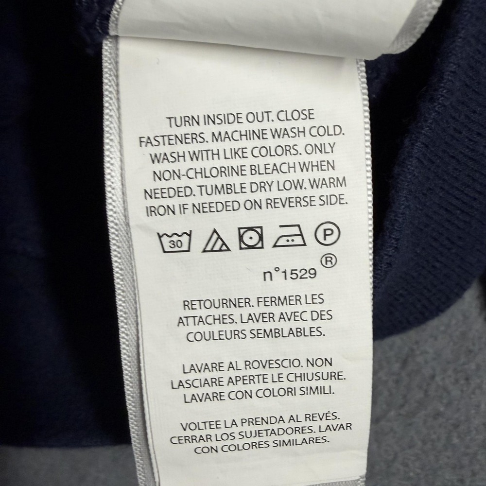 Polo Ralph Lauren Hoodie Kids 2T Navy Blue Fleece Full Zip Pony Logo Sweatshirt‎ - Picture 8 of 9